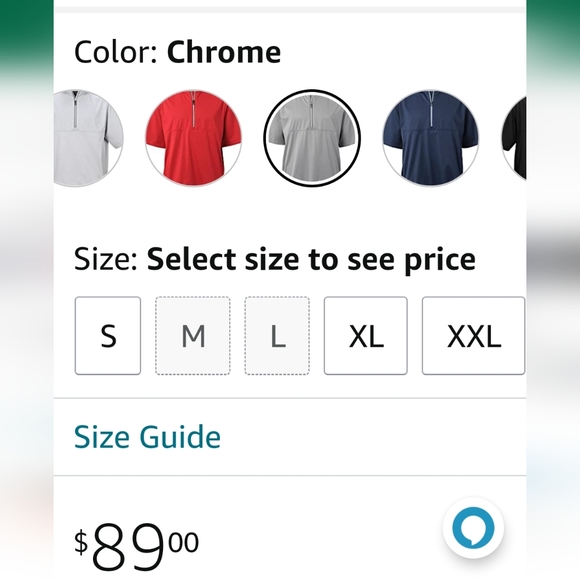 Mens Greg Norman 1/4 Zip Short Sleeve Jacket Size L - Picture 13 of 13